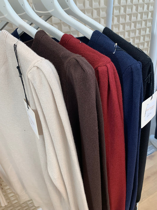 Button Cuff Soft Knit