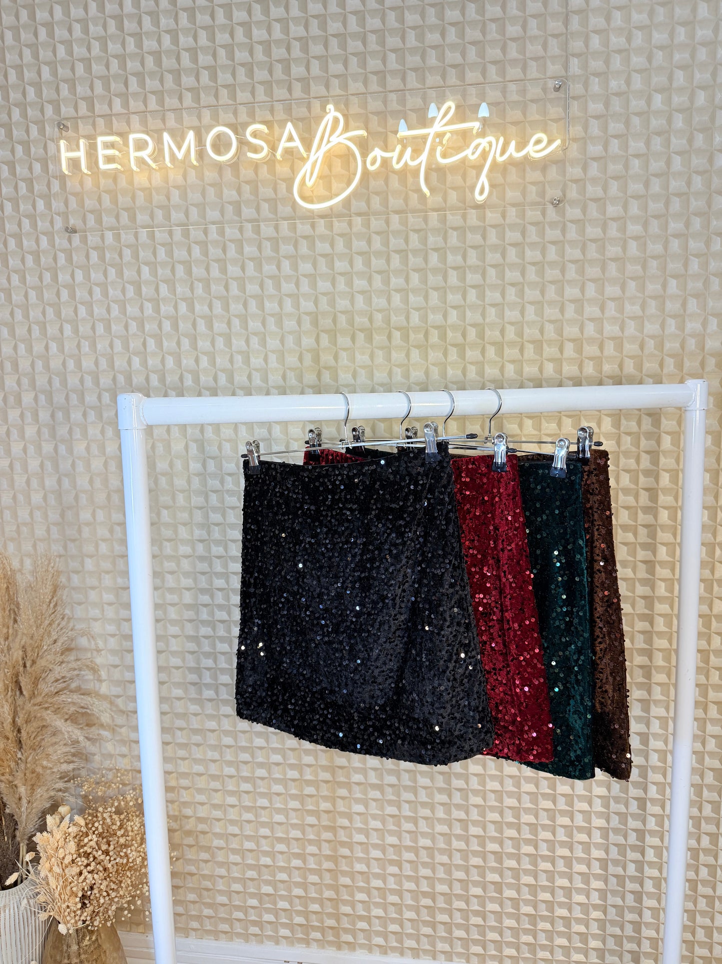 Diverse Sequinned Skirt