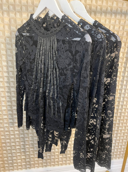 Black Lace Bodysuit