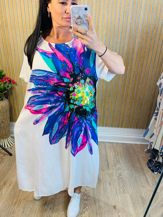 Flower Splash Dress