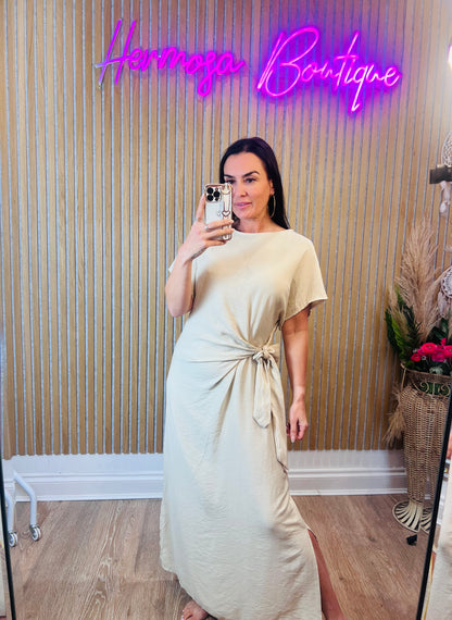 Side Tie Dress
