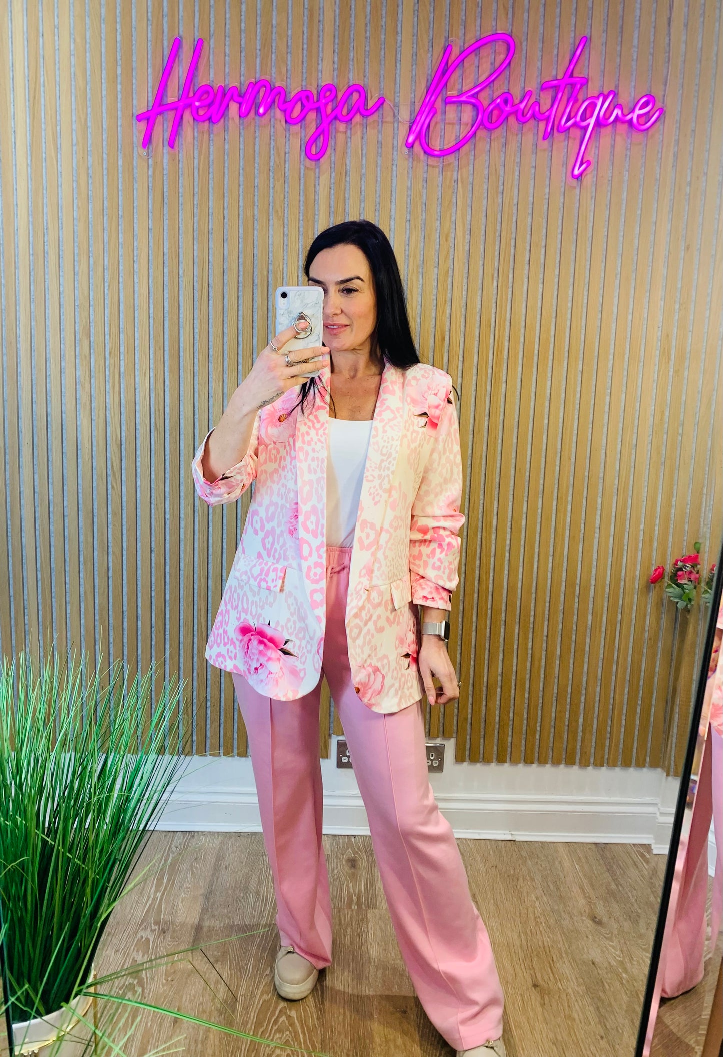 Fitzy Blazer Pink