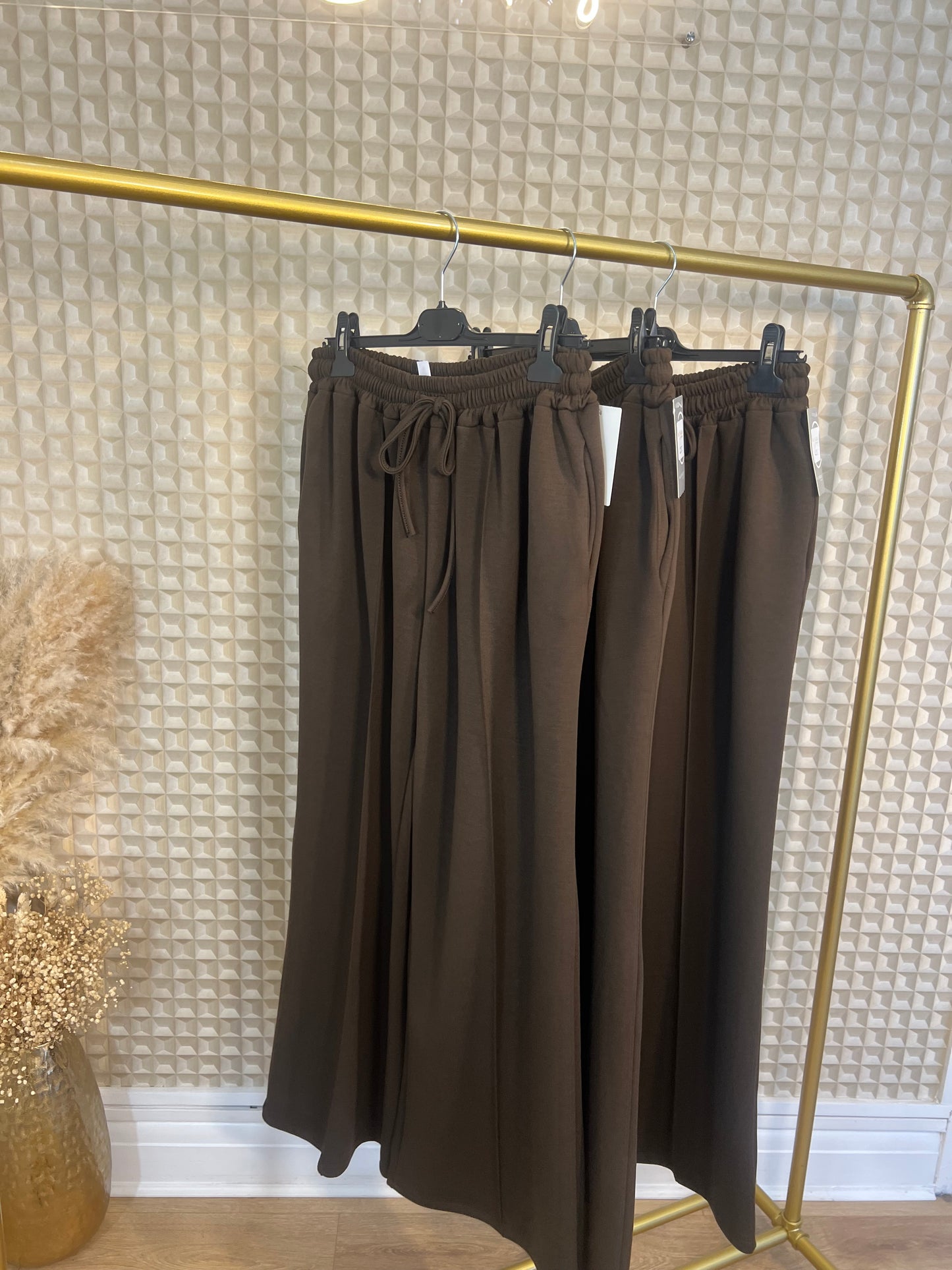 Brown Smart Jogger