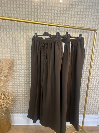 Brown Smart Jogger
