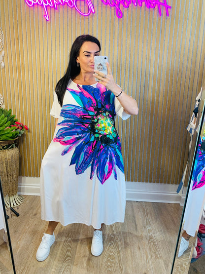Flower Splash Dress