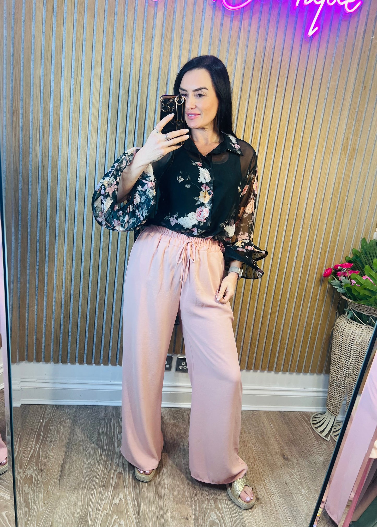 Diverse Chiffon Frill Sleeve