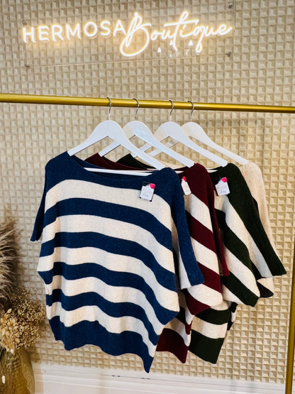 Stripe Soft Knit