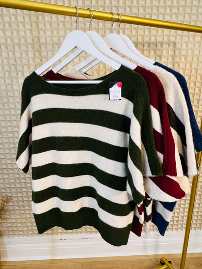 Stripe Soft Knit