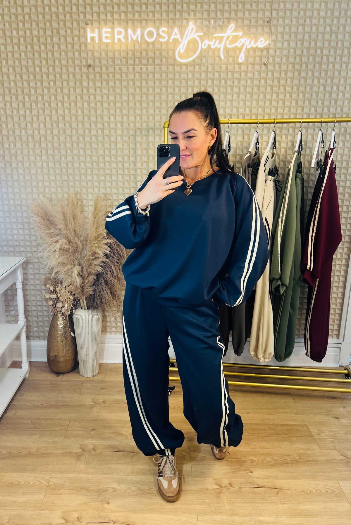 Two Stripe Twist Tracksuit