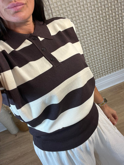 Lorene Stripe knit