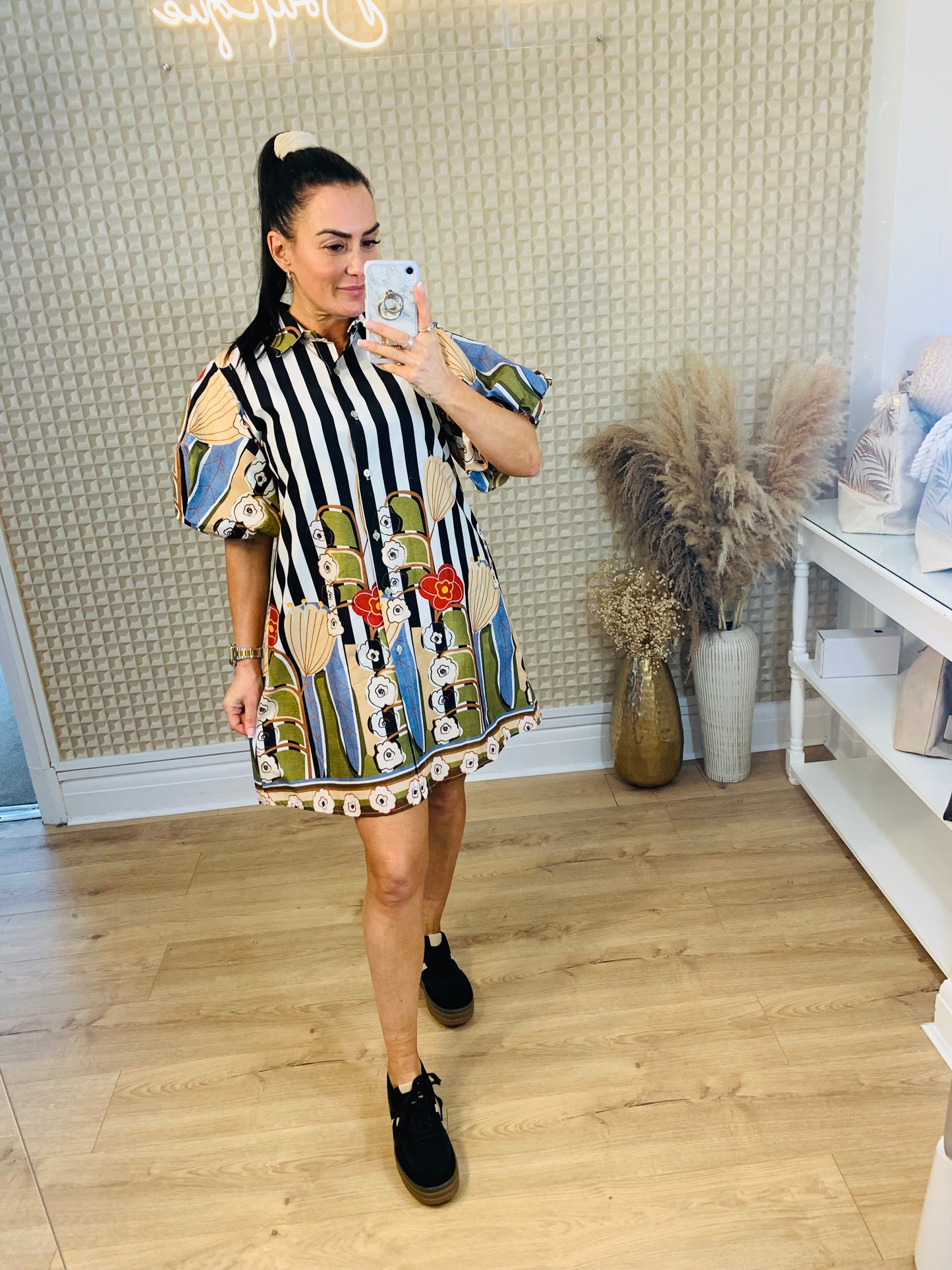 Zeta Shirt Dress