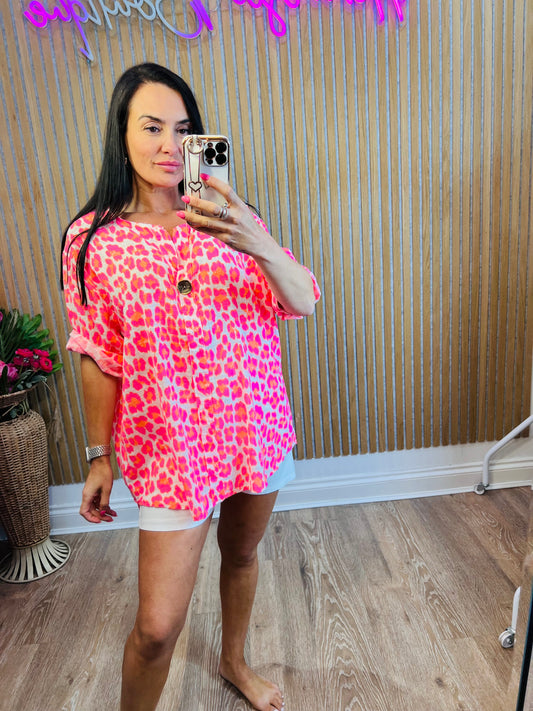 Button Neon Top