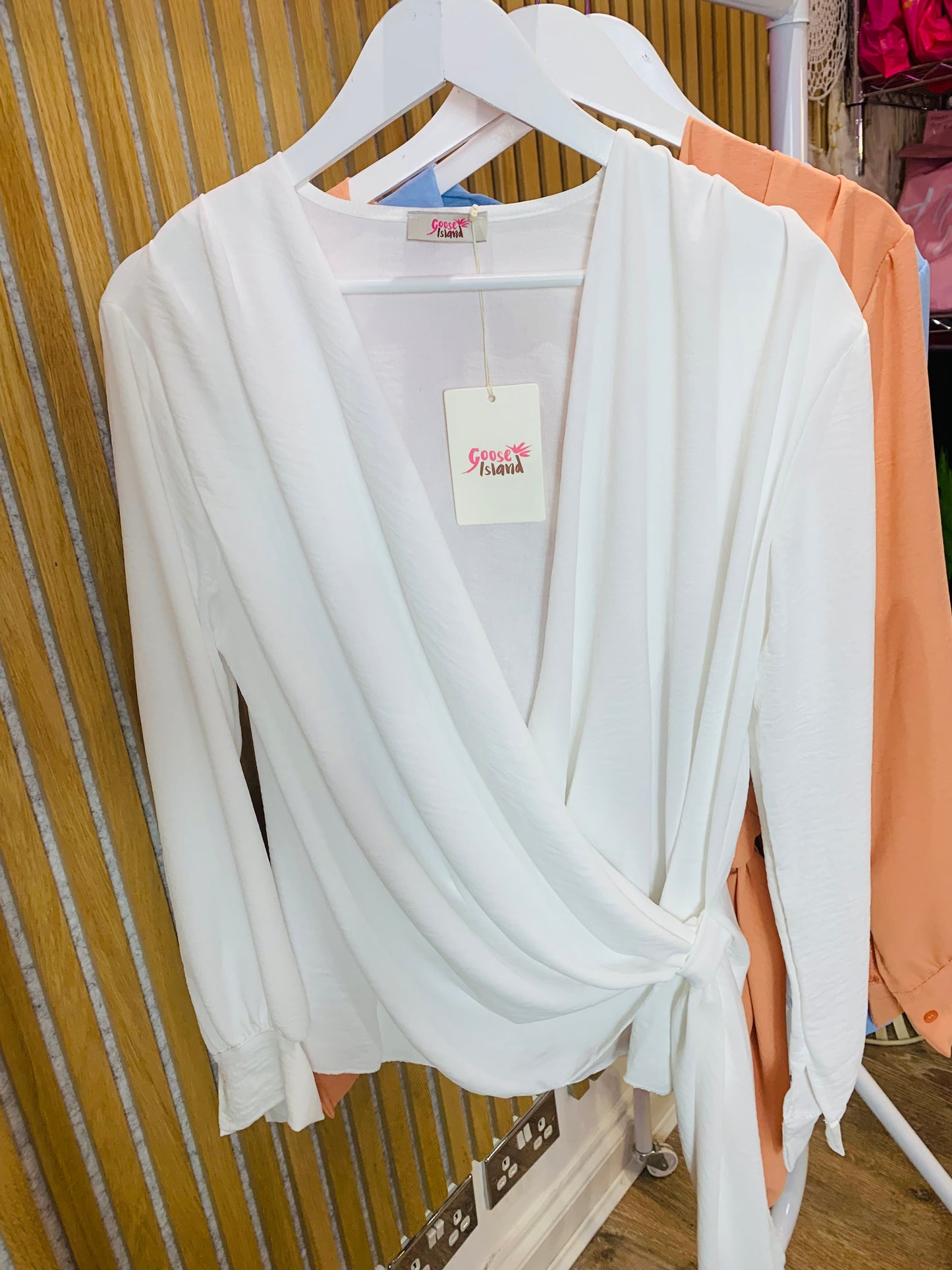 Tie Blouse Goose Island