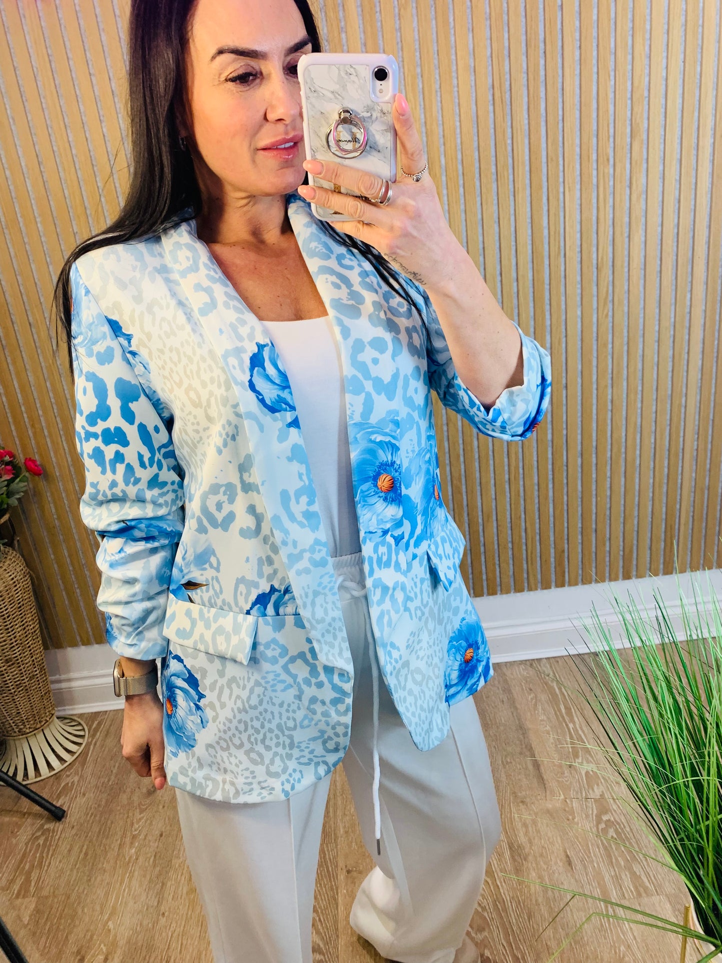 Fitzy Blazer Blue