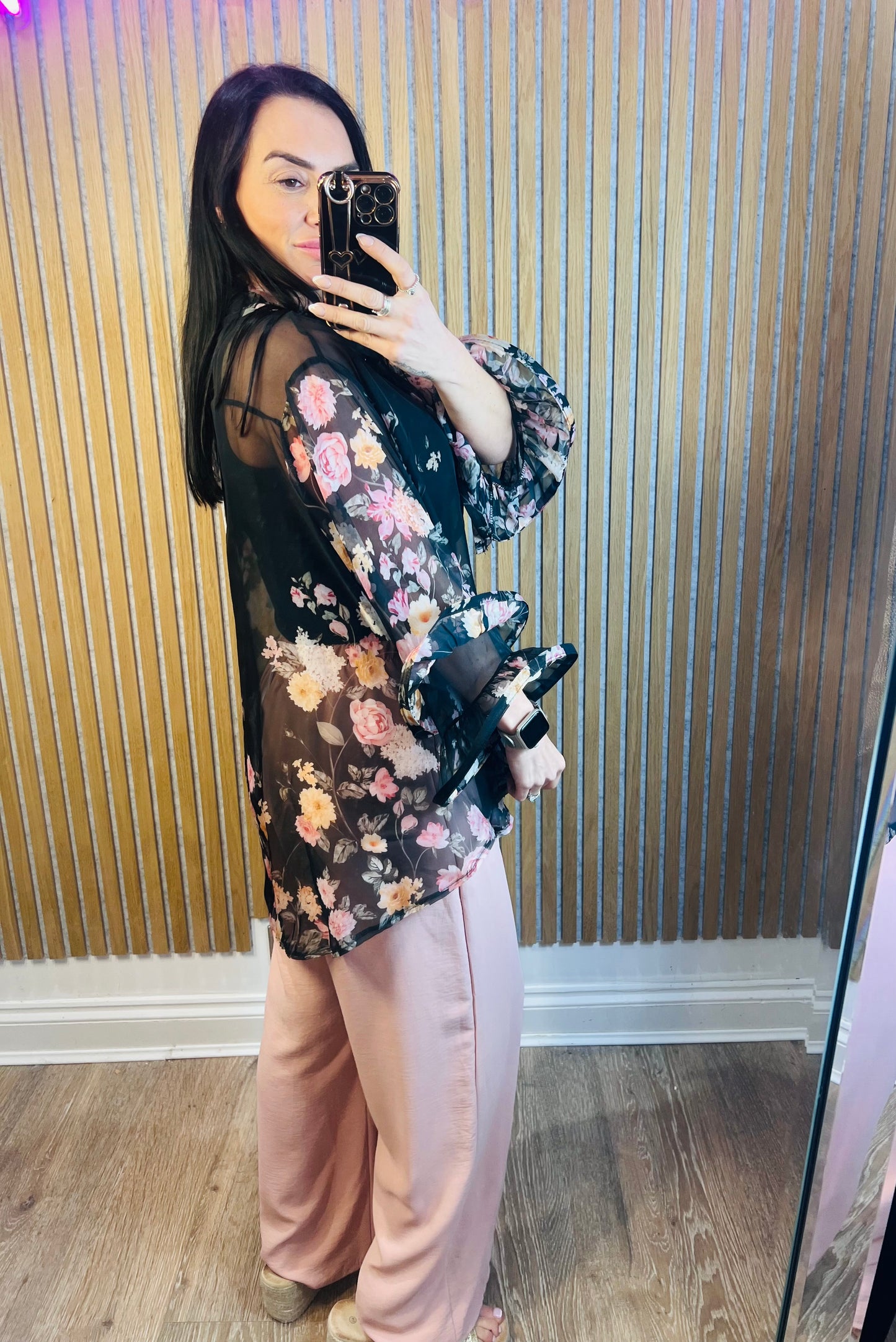 Diverse Chiffon Frill Sleeve