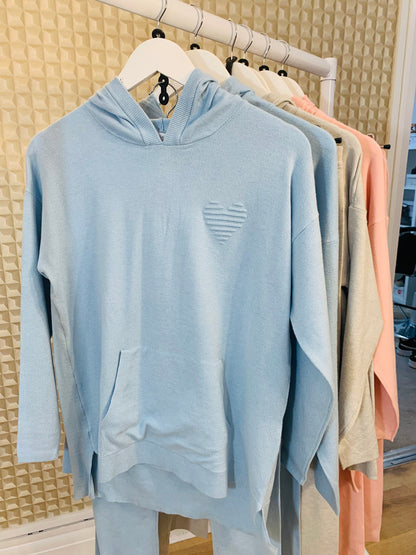 Blue Heart Lounge Set