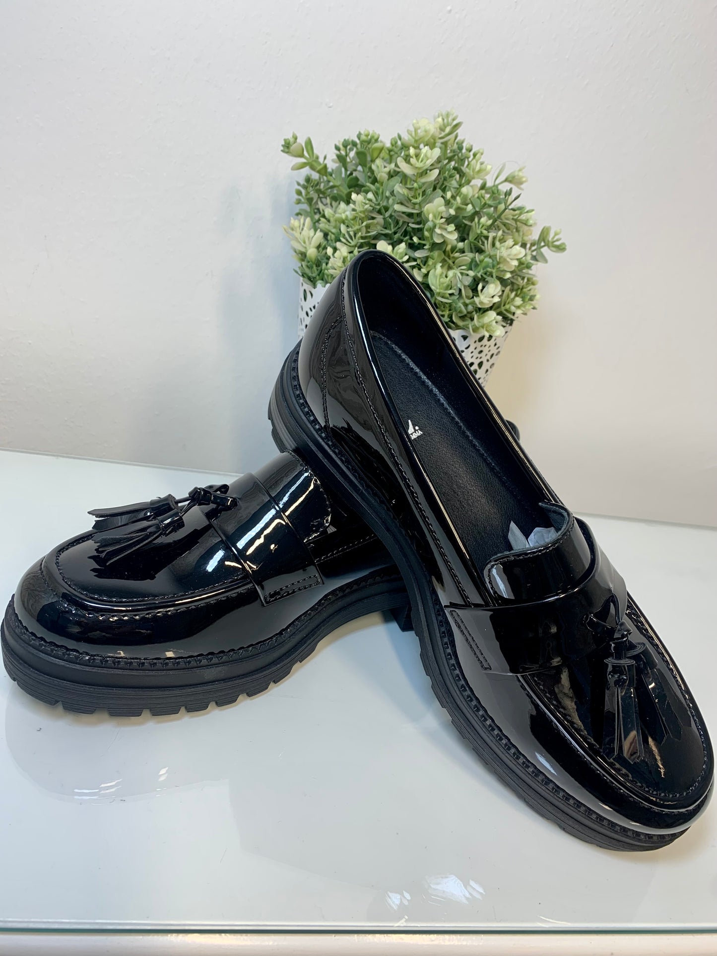 Toronto Black Patent Loafers