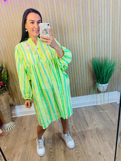Nadia Stripe Smock