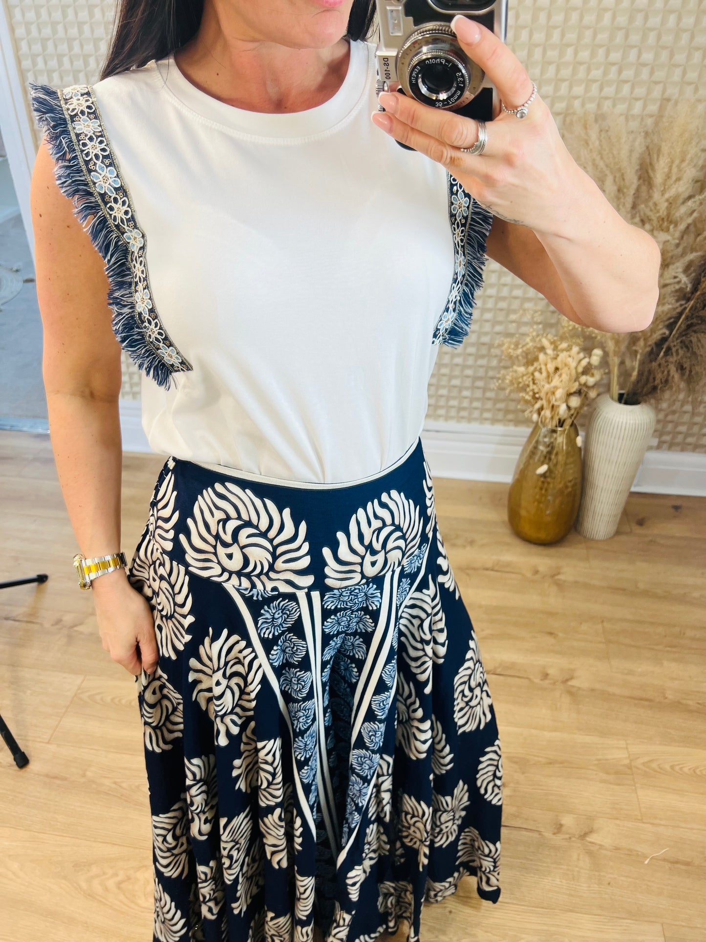 Navy QED Palazzo
