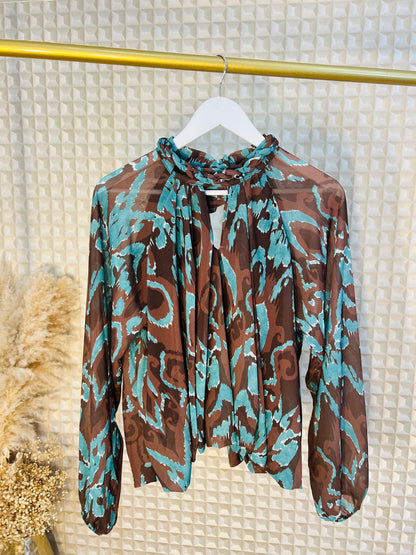 Tie Neck Blouse