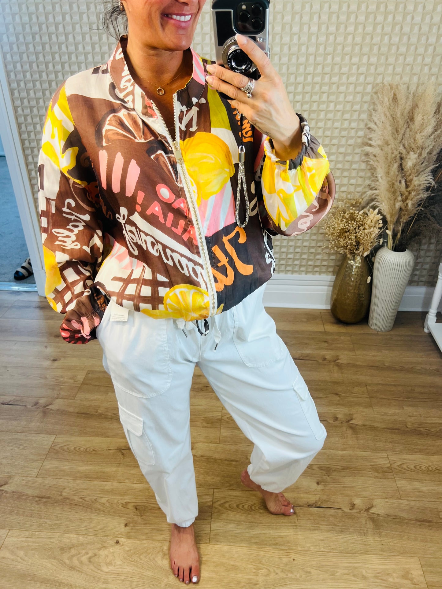 Lemon Silk Jacket