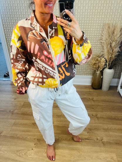 Lemon Silk Jacket