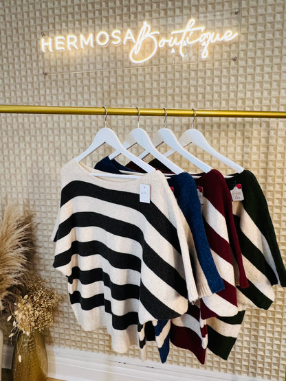 Stripe Soft Knit