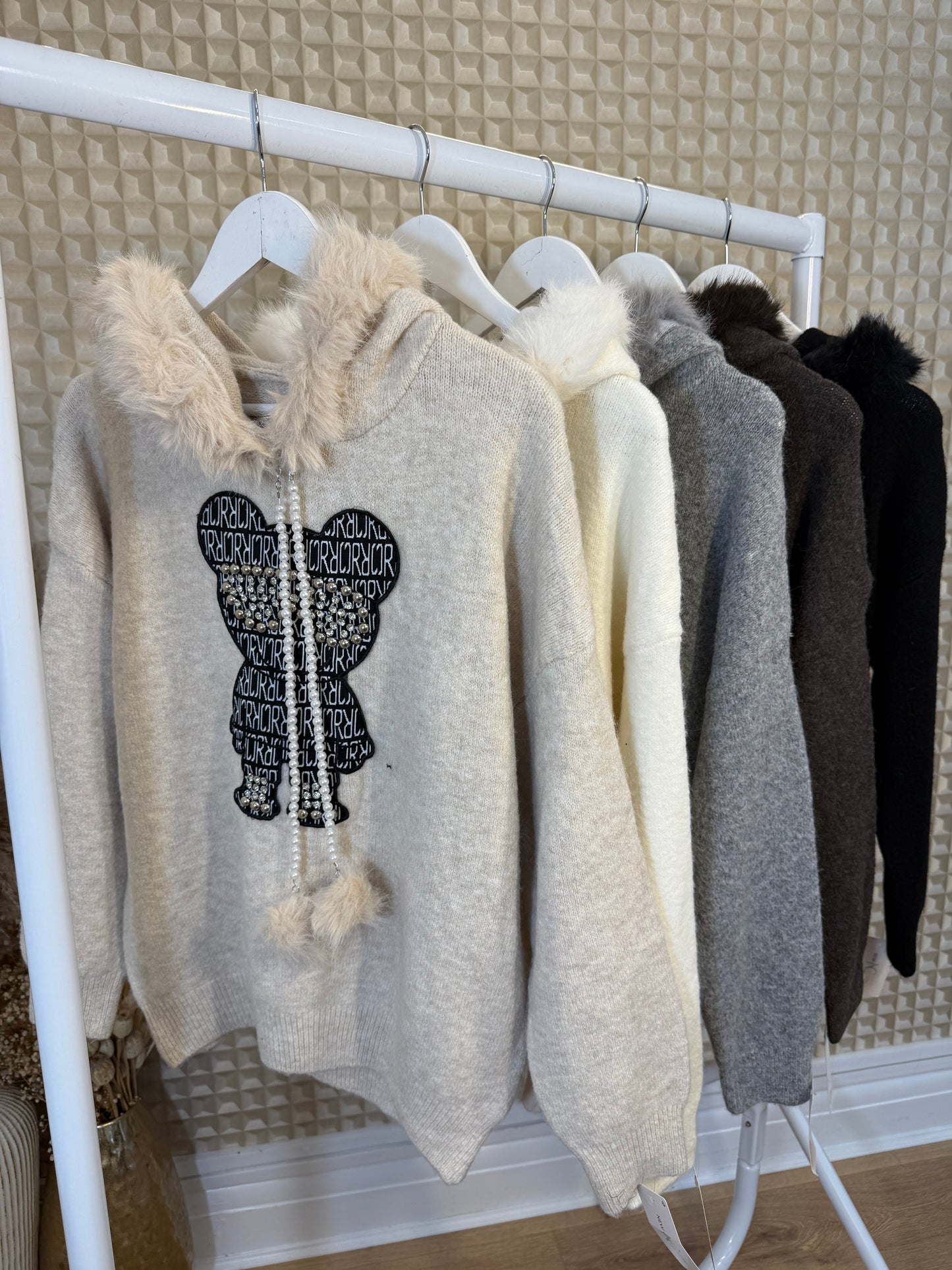 Dom Rebel Bear hoody