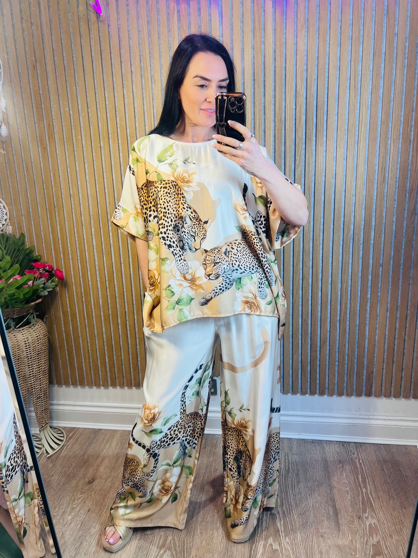 Toscana Leopard Top