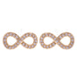 Gold Infinity Earrings