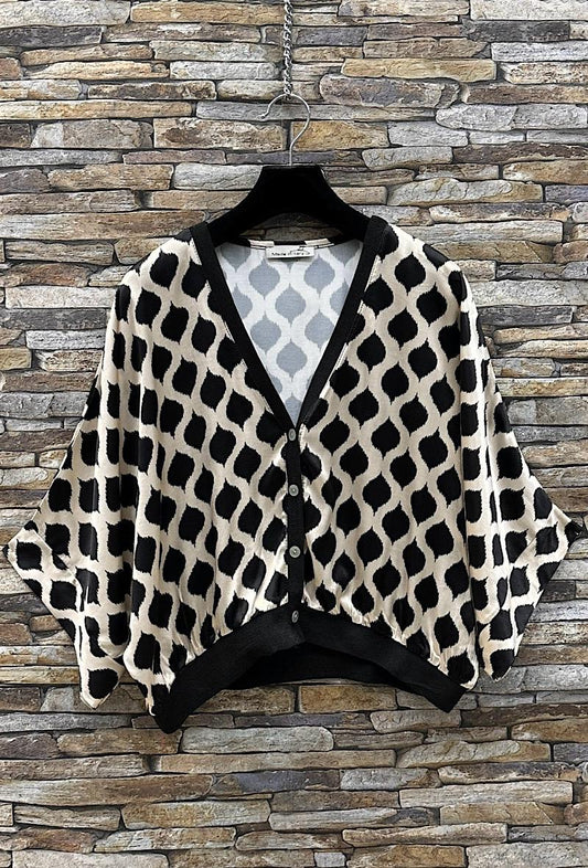 THE SATIN CARDIGAN