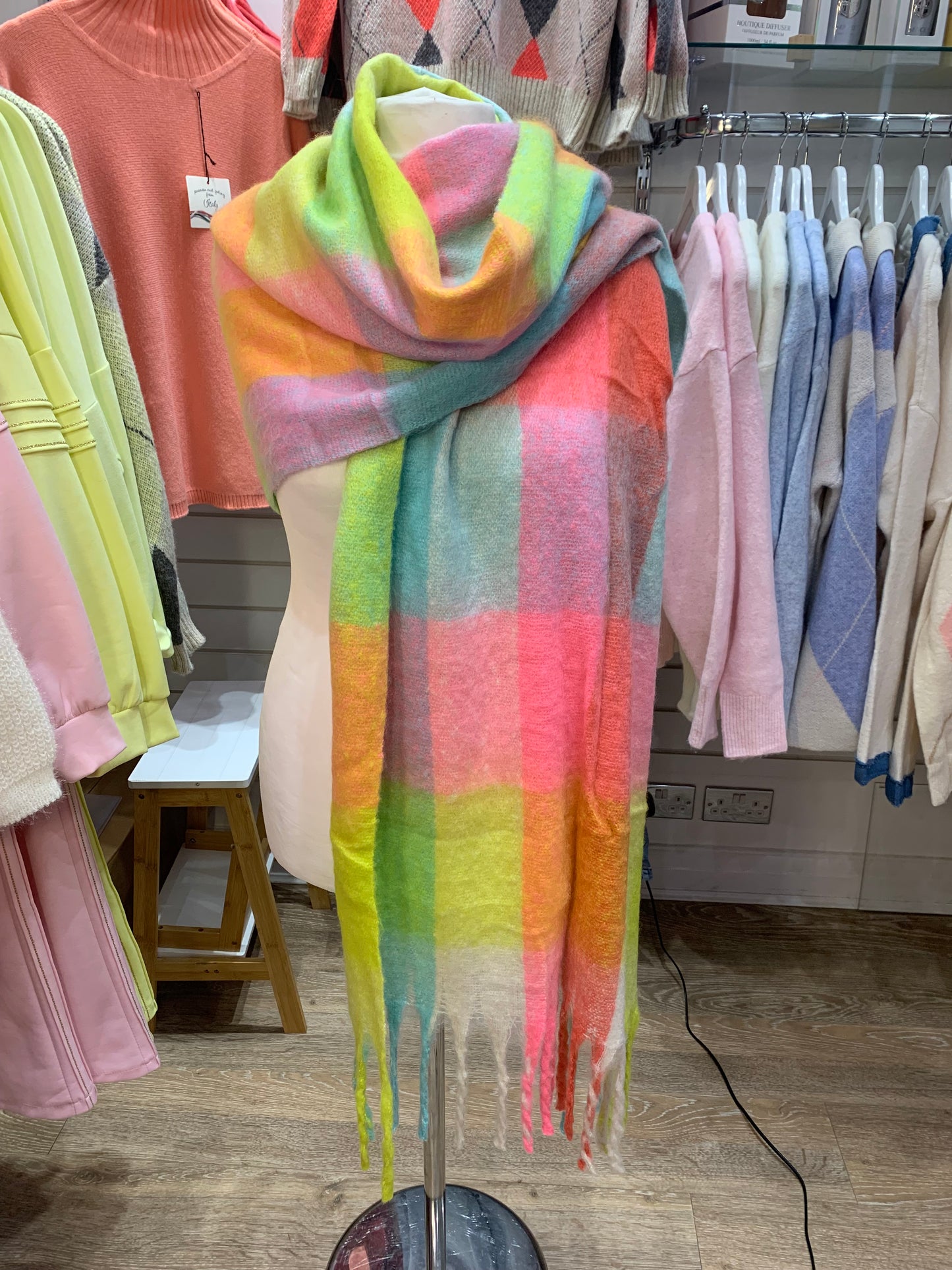 Multi colour scarf