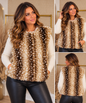 Bambi Fur Popper Gillet