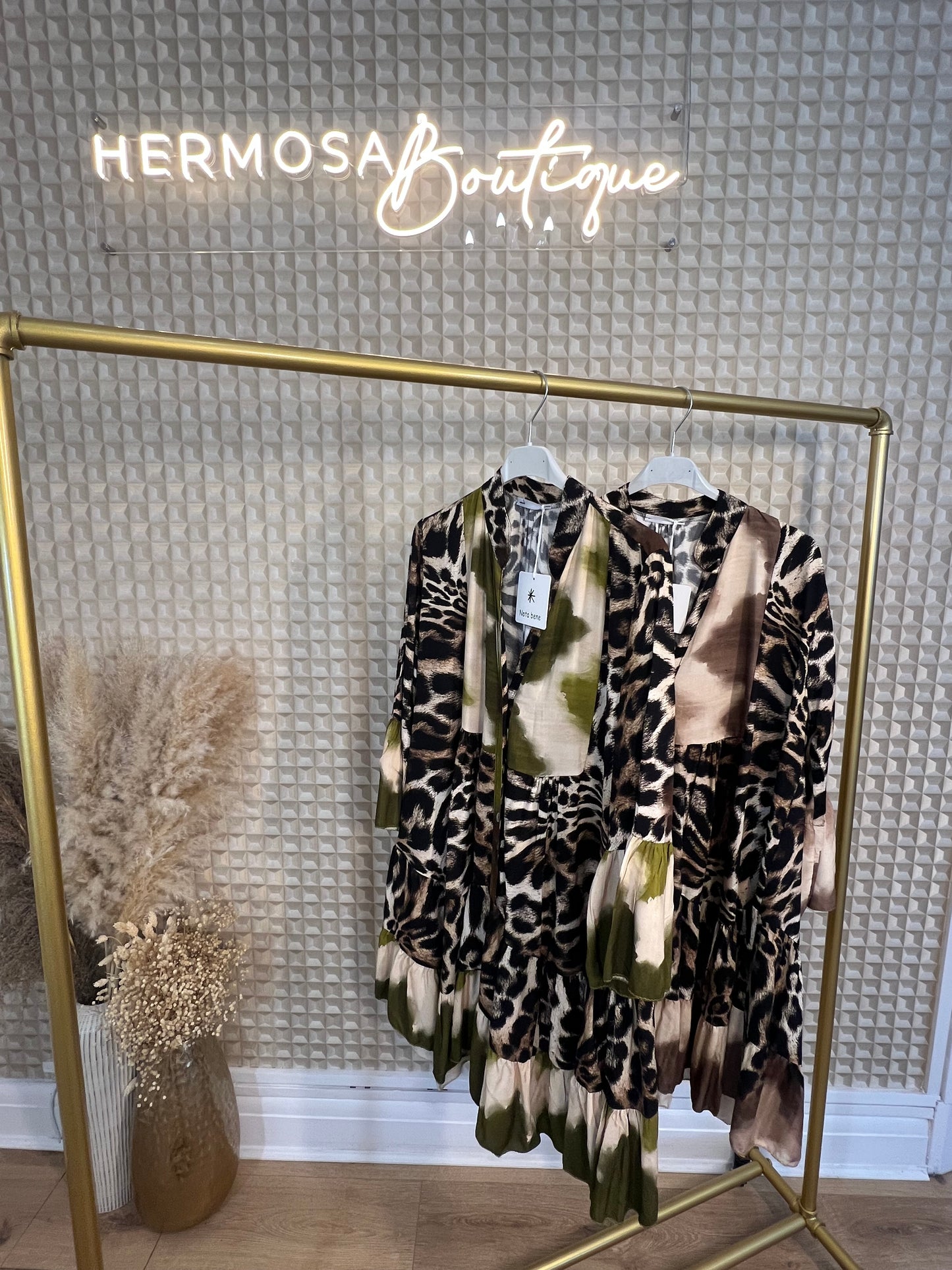 Animal Smock Dress