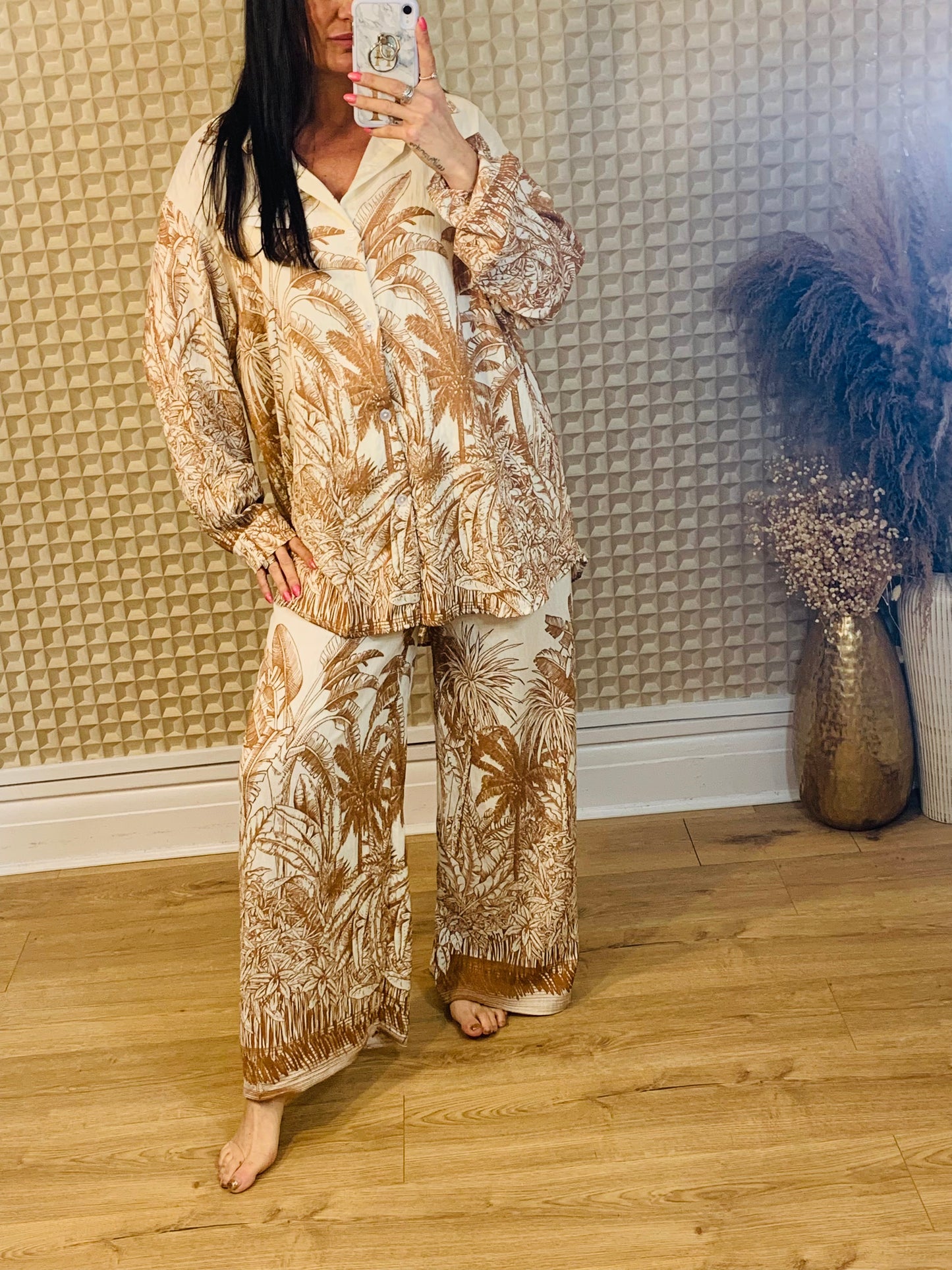 Palm Two Piece Set M/L