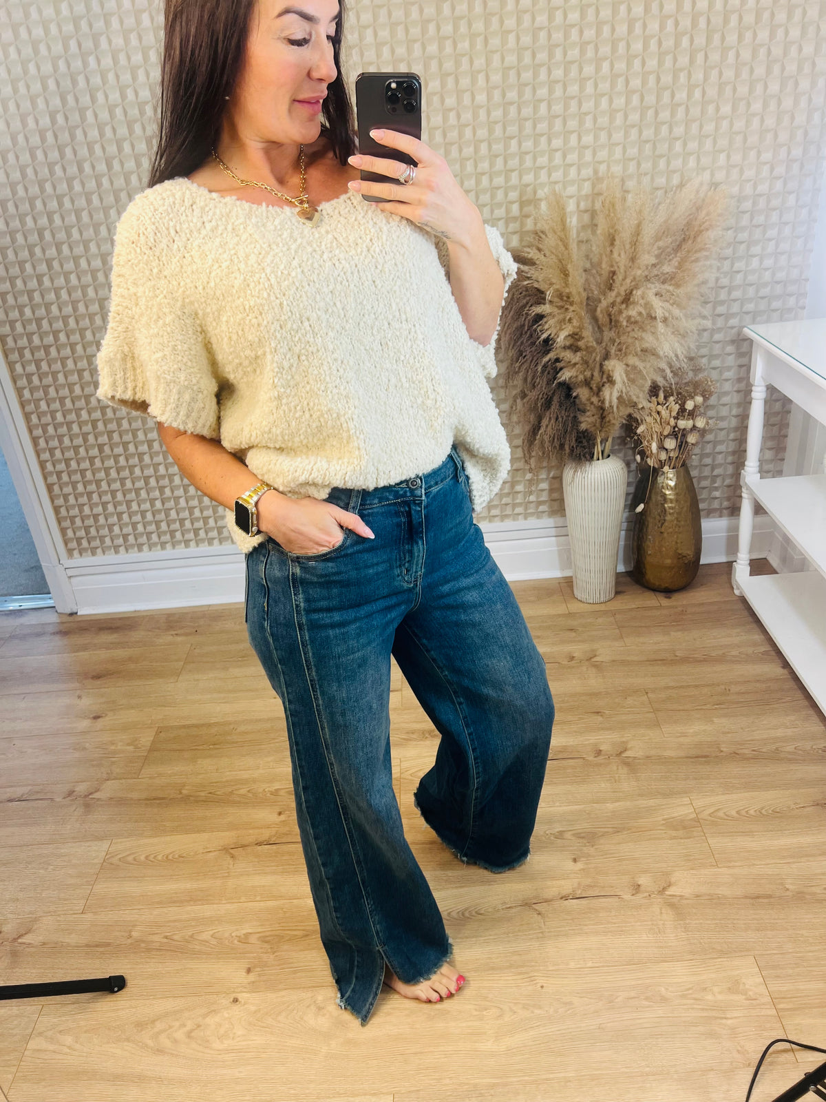 Redberry Split Jeans