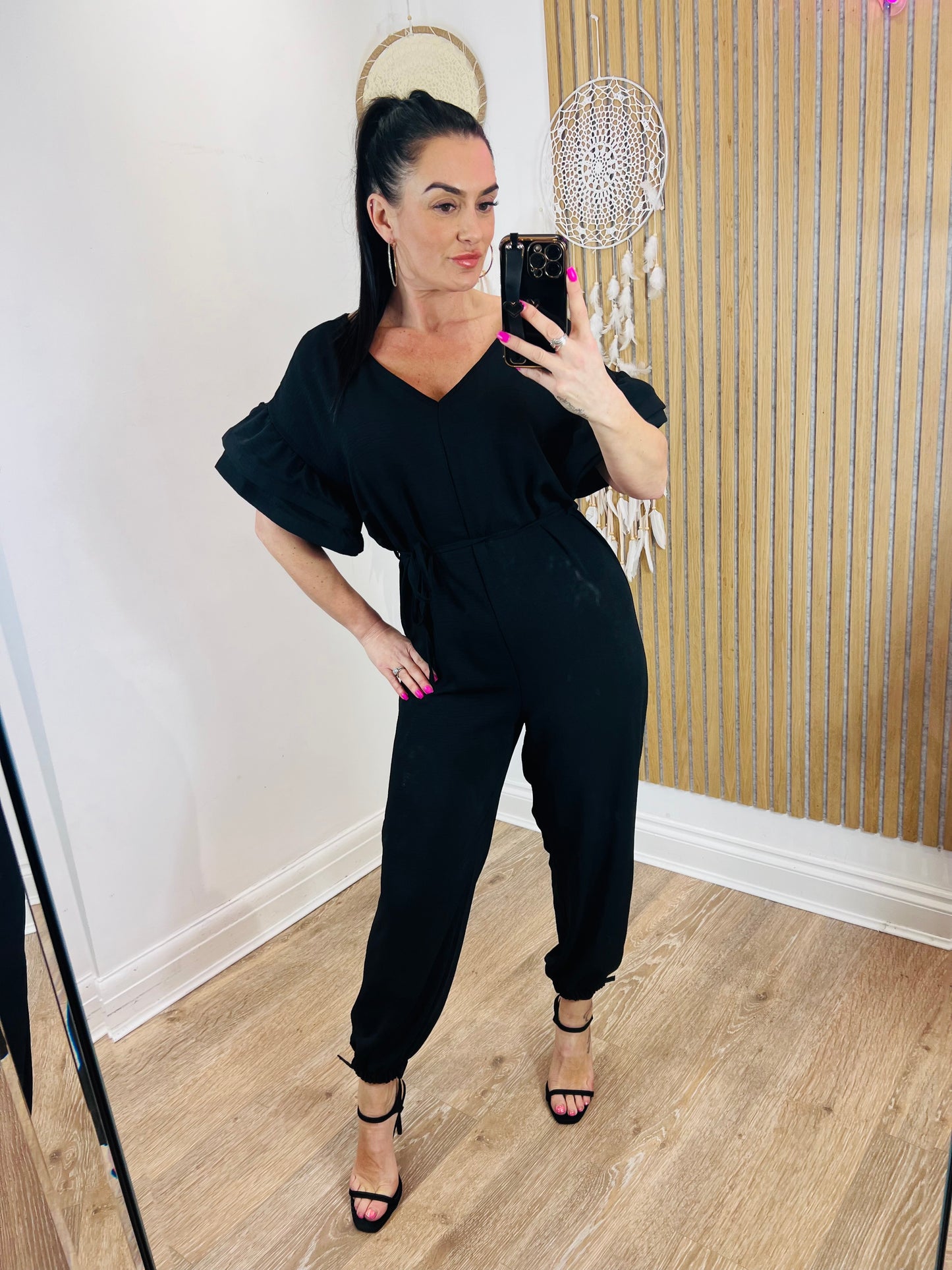 Dolly Cuffed Jumpsuit