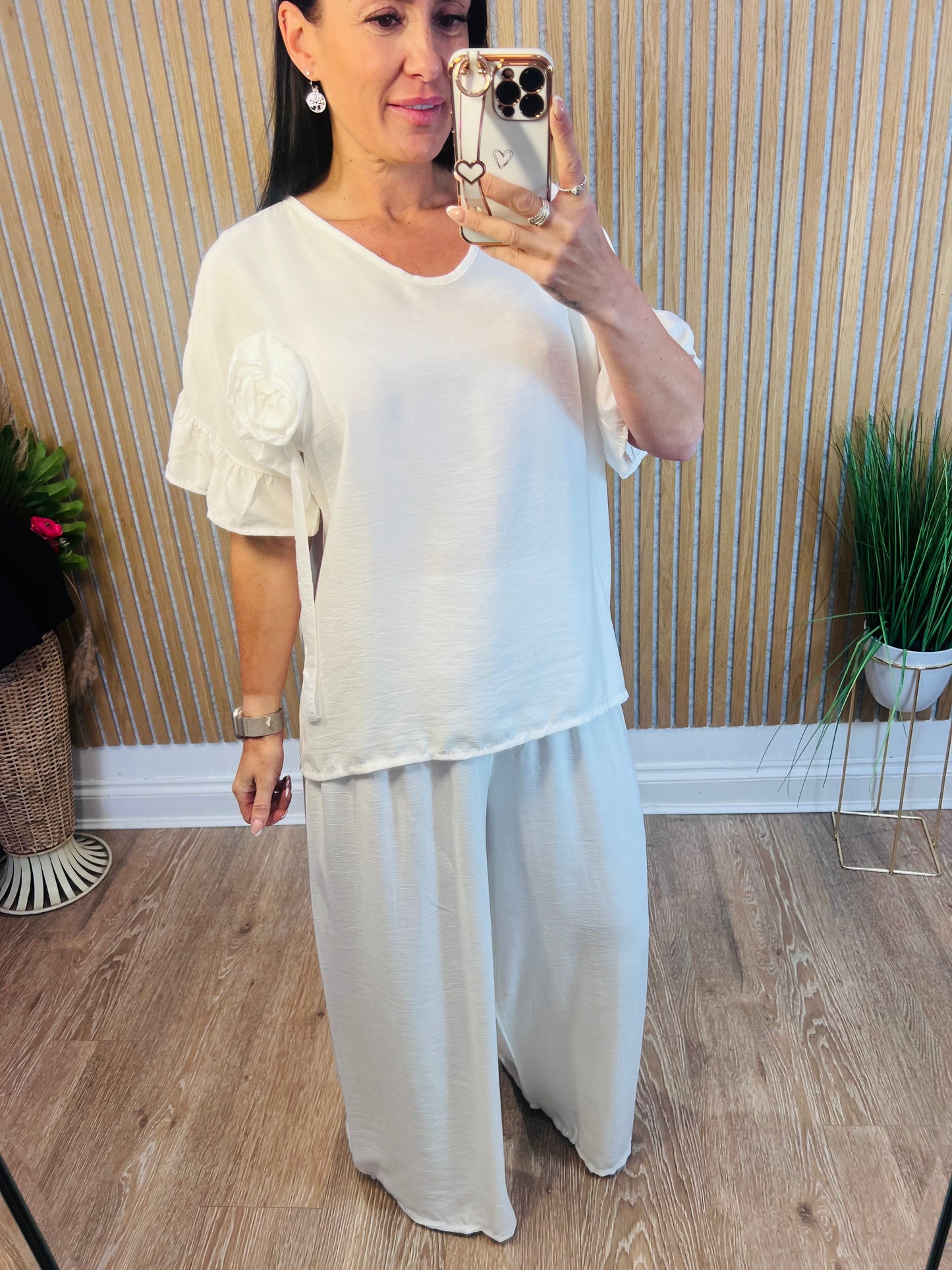 Flower Frill Two Piece