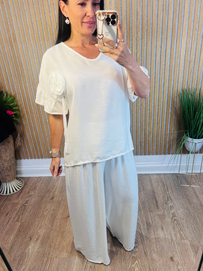 Flower Frill Two Piece