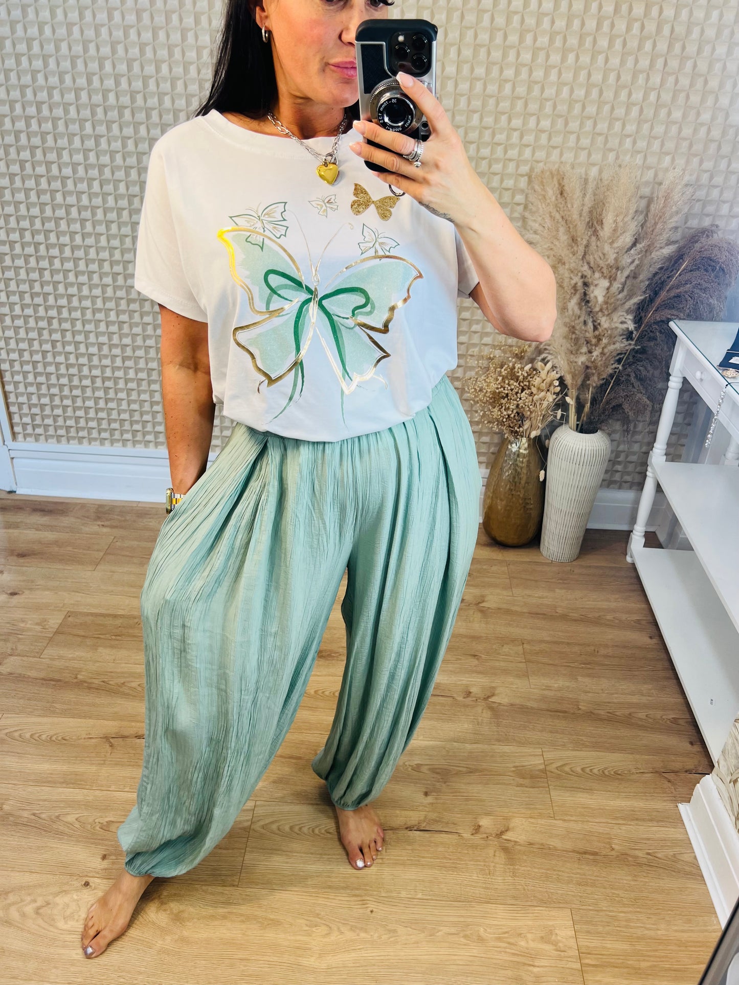 Butterfly tee