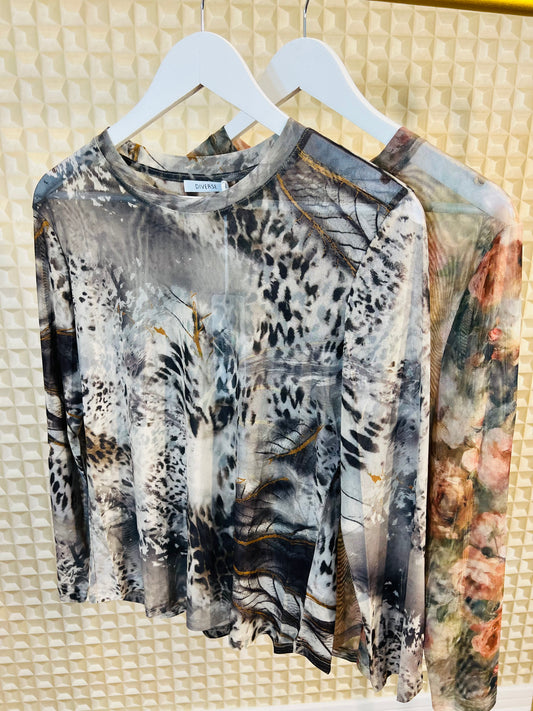 Abstract Animal Mesh Top