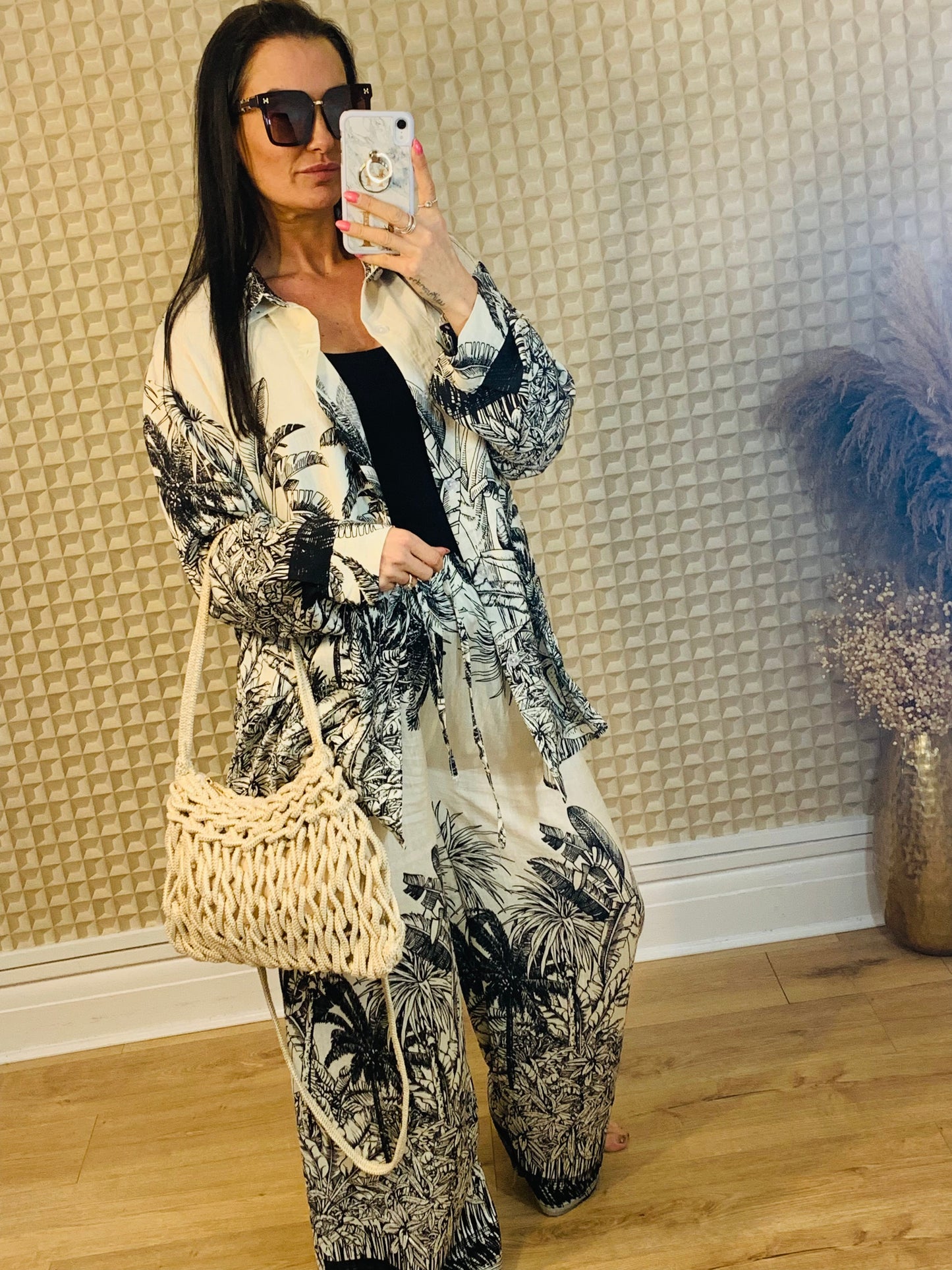 Palm Two Piece Set M/L