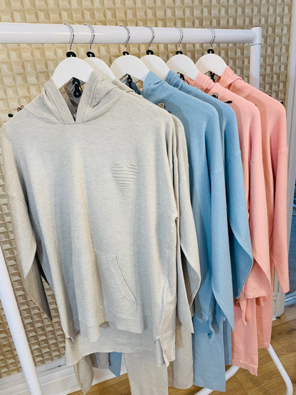 Grey Heart Lounge Set