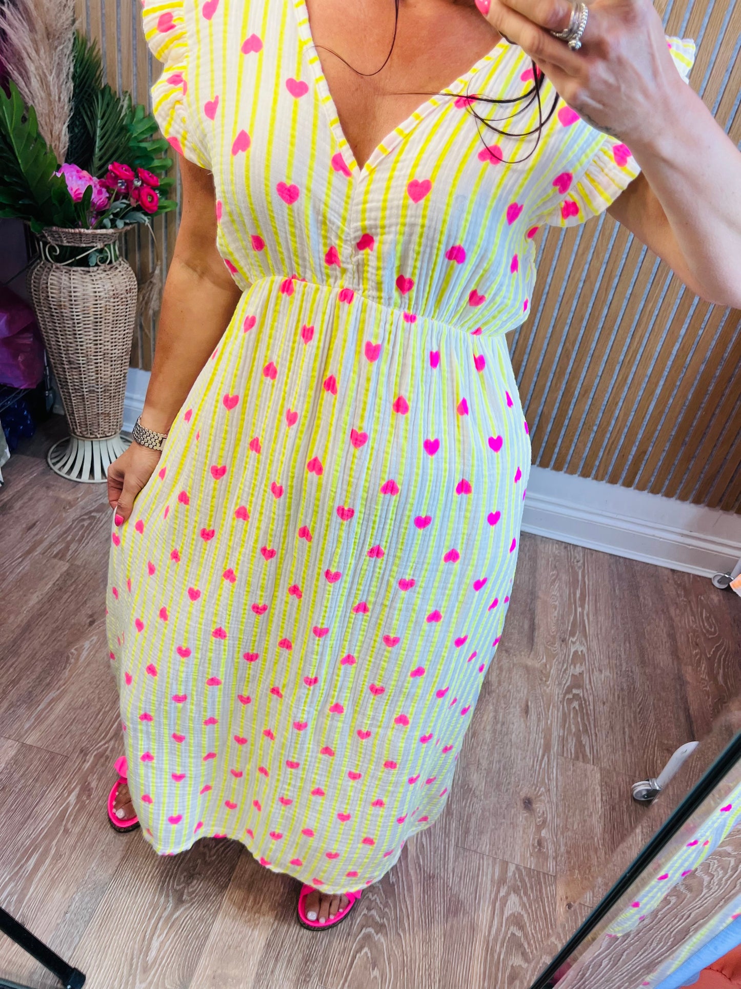 Love Nadia Neon Dress