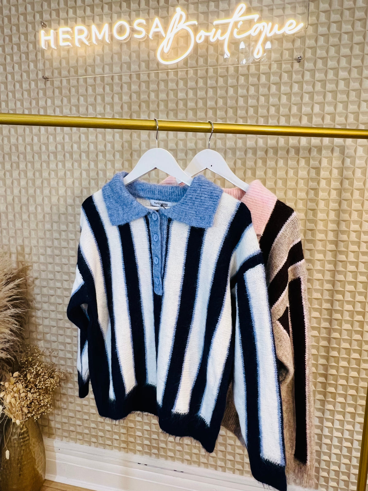 Button Detail Jumper