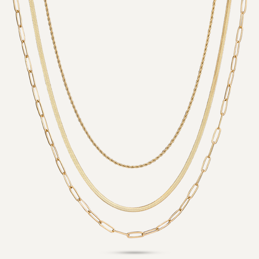 Natalie Necklace Gold