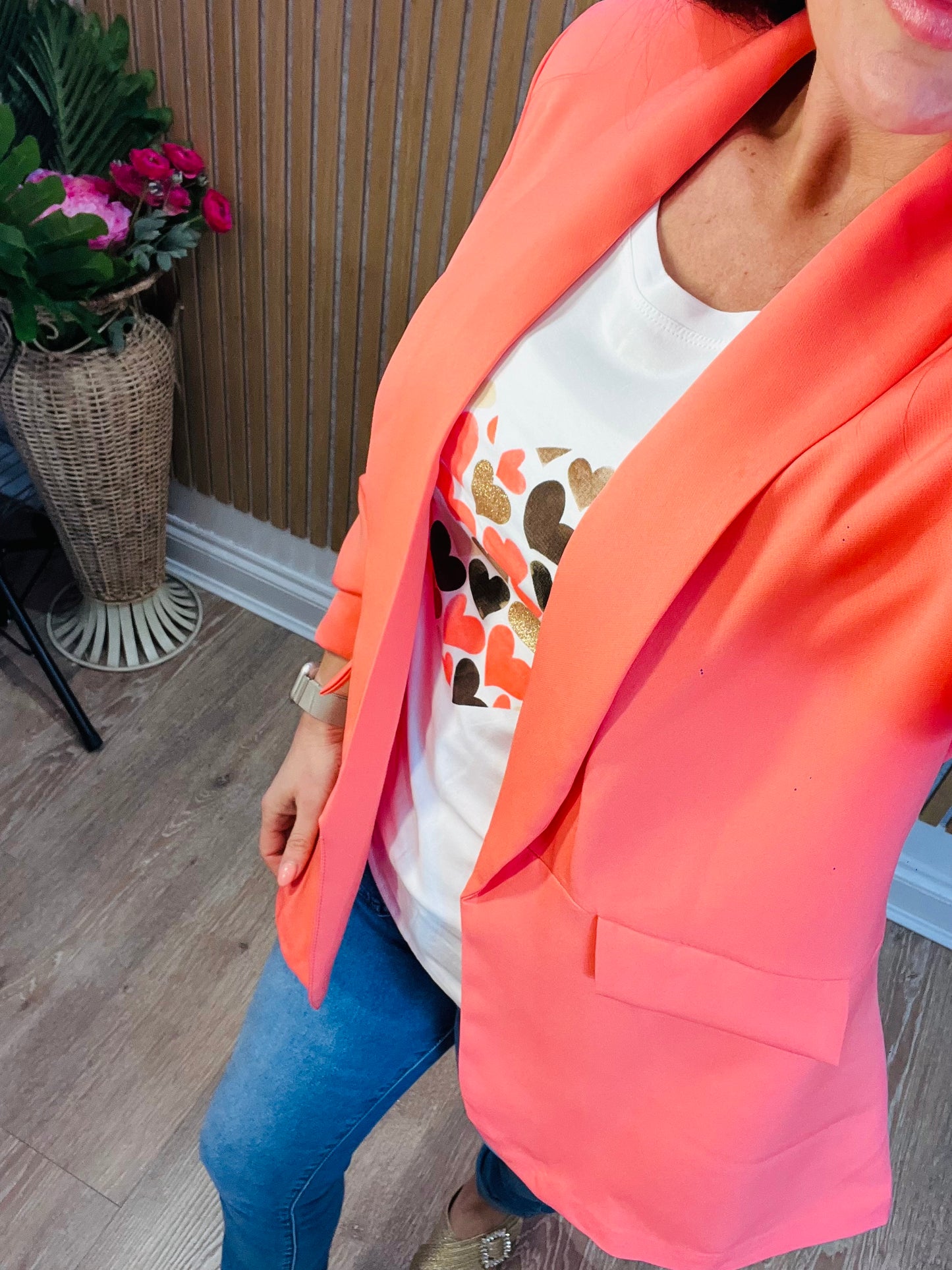 Coral Blazer