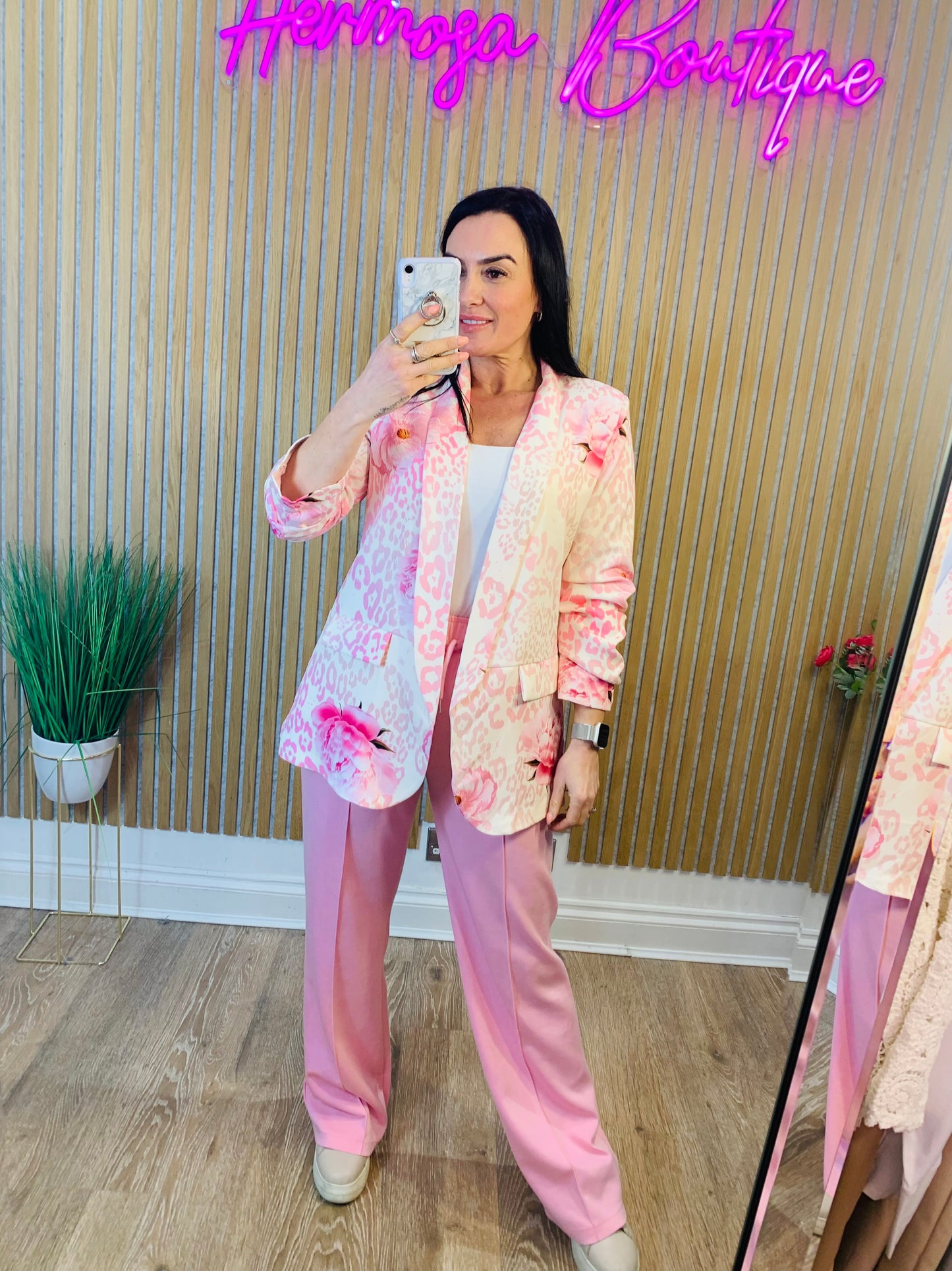Fitzy Blazer Pink