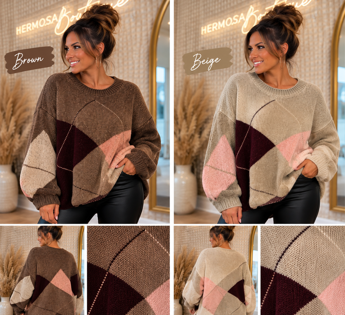 Argyle Knit
