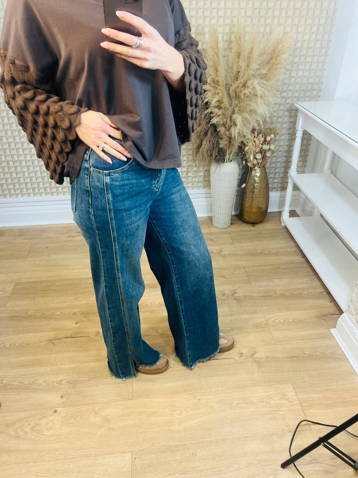 Redberry Split Jeans